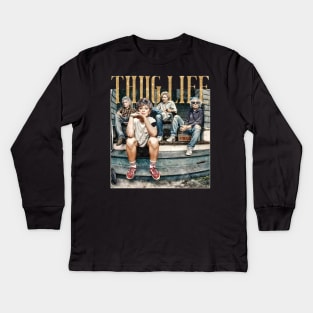 Thug Life Golden Gang Kids Long Sleeve T-Shirt